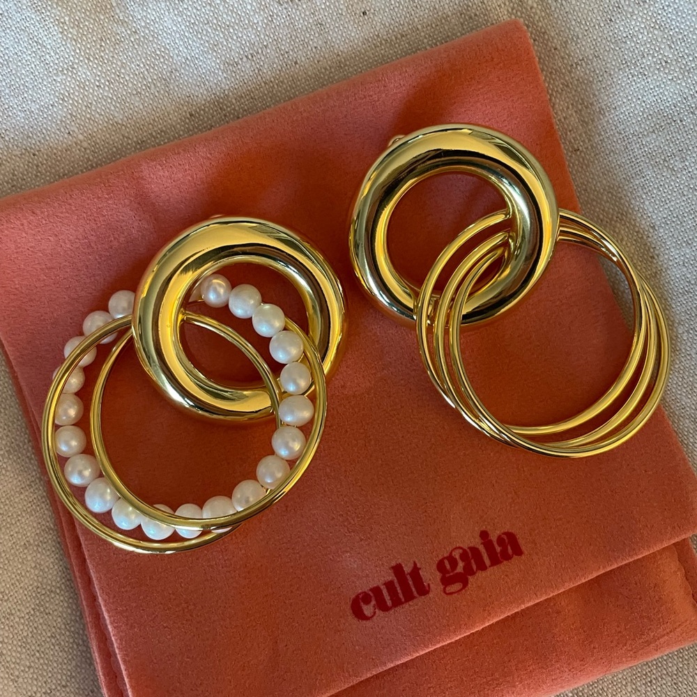 Never worn Cult Gaia Fabian Earrings